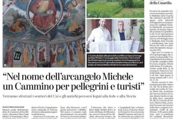 Nel nome dell’Arcangelo Michele un Cammino…