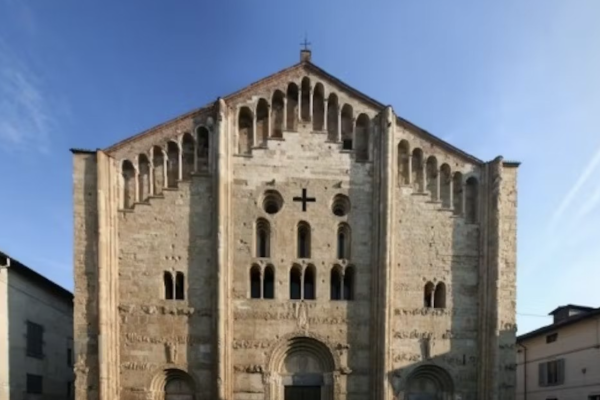 San Michele Pavia: Teodolinda e San Colombano