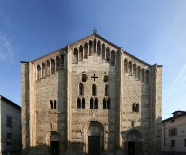 San Michele Pavia: Teodolinda e San Colombano