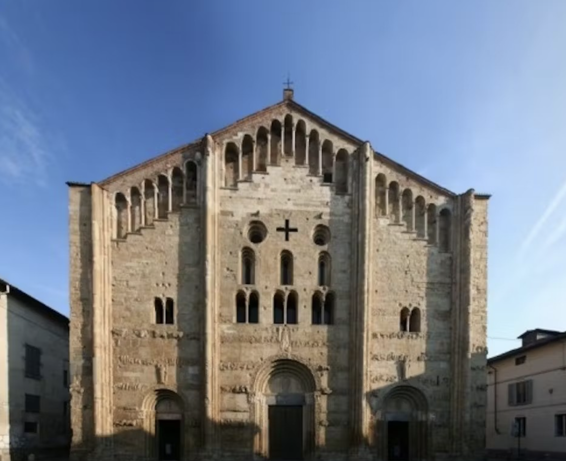 San Michele Pavia: Teodolinda e San Colombano